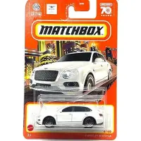 Matchbox 70 YEARS '18 BENTLEY BENTAYGA 4/100 (1:64) METALIC WHITE SHORT CARD