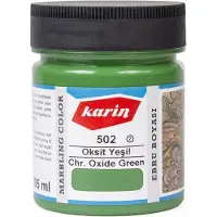 Karin Ebru / Papiermarmer Verf - Oxide Groen - 105 ml