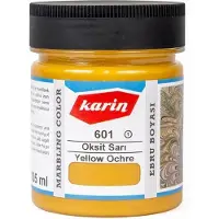 Karin Ebru / Papiermarmer Verf - Okergeel - 105 ml
