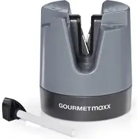 Gourmetmaxx Messcherper 6,4x7,3cm antraciet/zwart