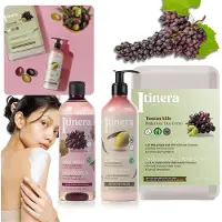 Sarcia.eu ITINERA Geschenkset: Hydraterende Bodylotion + Conditioner voor Krullend Haar 2x370ml