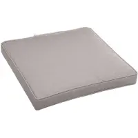 Usorteret Tuinstoelkussen - taupe - uv-bestendig - 40 x 4 cm - Water en UV-bestendig