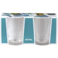 Mepal Glas Flow 200 ml - set van 2 stuks - campingservies - Campingglas