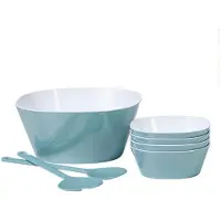 Mepal Giftset salade Conix 6-delig - Nordic green - Melamine servies