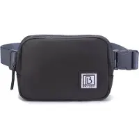 Brisby - Heuptas - Waistbag - Buideltasje - Festivaltas -1L - Grijs Grijs / Liter