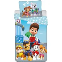 Jerry Fabrics Dekbedovertrek Pup Squad - Eenpersoons - 140 x 200 cm - Katoen