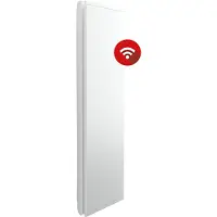 DRL Products ICON WI-FI Elektrische Verticale Paneelradiator 750 Watt (45cm x 95cm) | Wit (RAL 9003)