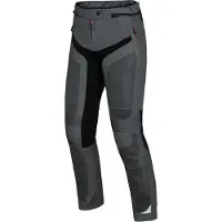 IXS Trigonis-Air Dames Dark Grijs Zwart Textiele Motorbroek Maat Short M