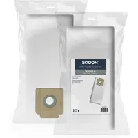 SQOON Stofzuigerzakken Geschikt voor Sprintus Era, Maximus, T11 & Floory - Model 106061 - 10 stuks