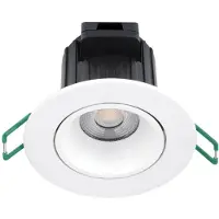 Sylvania LED Inbouwspot Ø86mm | 8.7W 2700K/4000K 870Lm | 827/840 IP44 Dimbaar | Start Spot