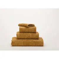 Abyss & Habidecor Handdoek Olly Gold (55 x 100 cm)