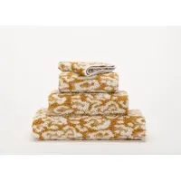 Abyss & Habidecor Gezichtsdoekje Sauvage Gold (30 x 30 cm)