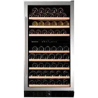 Dunavox DX-94.270SDSK vrijstaande wijnkoelkast rvs (roestvrijstaal) zuinig energieklasse G