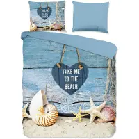 Pure dekbedovertrek Beach - microvezel - 200x220