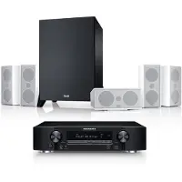 Teufel CONSONO 35 AVR "5.1-Set" Home cinema Wit/zwart/Schwarz