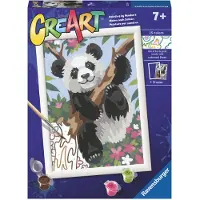 Ravensburger CreArt Playful Panda - Schilderen op nummer voor kinderen