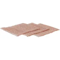 Luva Schuurlap koper 15x15 cm set à 3 koper Koper Schoonmaakspons