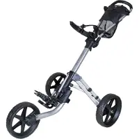 Fastfold Mission 5.0 3 Wheel Trolley zilver black