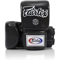 Fairtex Zakhandschoenen Leder - Wit/Zwart - M