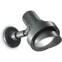 Ideal Lux Tuinverlichting, TERRA wandlamp E27 dimbaar antraciet IP65 046167 (E27, IP65)
