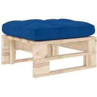 vidaXL Tuinhocker pallet geïmpregneerd grenenhout
