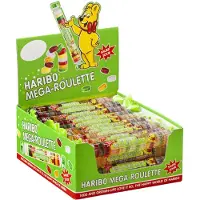Haribo Mega Roulette F!ZZ - zuur snoep - doos met 40x45g