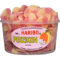 Haribo Perziken grootverpakking (150 stuks)