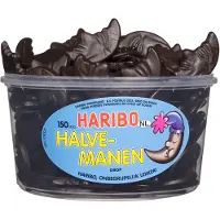 Haribo Drop Manen 150 stuks