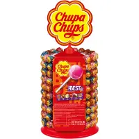 Chupa Chups Wheel The Best of - Snoep - o.a. Cola, Aardbei, Appel & Aardbeiroomsmaak - 1x200stuks