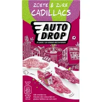 Autodrop - Snoep - Zoete & Zure Cadillacs - 6 doosjes - 270 gram