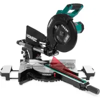 Vonroc Afkortzaag PRO 2200W – 255mm | Kap- en verstekzaag – met laser en led