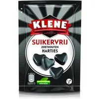 Klene Zoethouten Hartjes - Drop - Zoethout - Suikervrij - 12x110g