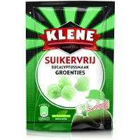 Klene 12x Groentjes Suikervrij 90 Gr