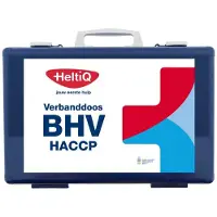 Heltiq 3x Bhv Verbanddoos Modulair Haccp Blauw