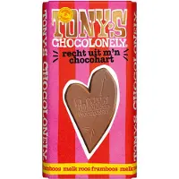 Tony's Chocolonely Tony's Roos Framboos 15x180g