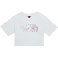 The North Face - Girl's S/S Crop Easy Tee - T-shirt XS, wit