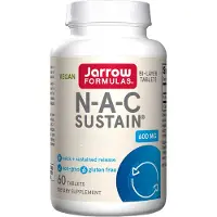 Jarrow Formulas NAC Sustain 600 mg (60 Tabletten) - aminozuur, nac - nac - nac