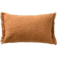 Dutch decor - LASSE - Kussenhoes 30x50 cm 65% gereclycled katoen - Eco Line collectie - Tobacco Brown - bruin
