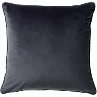 Dutch decor - FINNA - Sierkussen 45x45 cm met kussenhoes van 100% gerecycled polyester - Eco Line collectie - Charcoal G