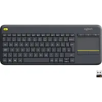 Logitech K400 Plus Wireless Touch Zwart QWERTY