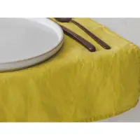 Epic Linnen Tafelloper Citroen Geel - 100% natural linnen - 150 x 43 cm