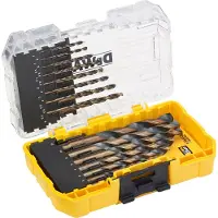 DeWalt Accessoires DT70729-QZ | 23-delig HSS-G metaalboorset | in ToughCase - DT70729-QZ