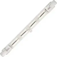 Schiefer R7s Halogeen Buislamp | 100W 500lm 3000K 110V/130V 118mm | Dimbaar