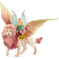 Schleich 70714 Fairyflightwinged Lion Toy Goud Kinderen