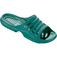 Beco badslippers turquoise heren