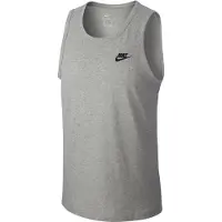 Nike Shirt lichtgrijs / zwart
