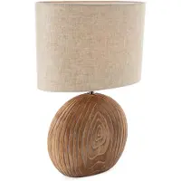 FISCHER&HONSEL GMBH Schemerlamp Tobse van keramiek en stof