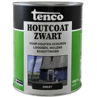Tenco Houtcoat zwart 1 l