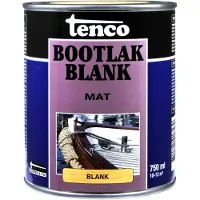 Tenco Bootlak blank mat 0,75l verf/beits