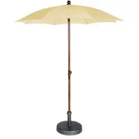 Cotoons Stokparasol Olivia 200/8/33/36 wood yellow Max&Luuk